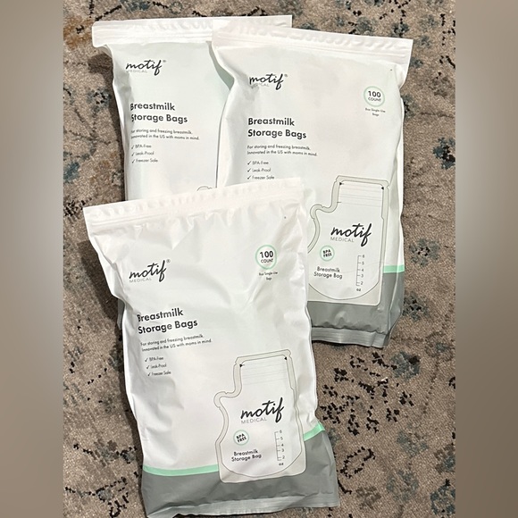 Motif breast milk storage bags 100ct. - Picture 1 of 1